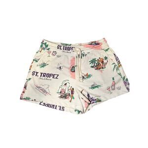 Lou & Grey St. Tropez inspired sweat short women's size small